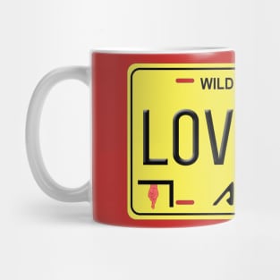 Loverboy - Calgary, Alberta License Plate Mug